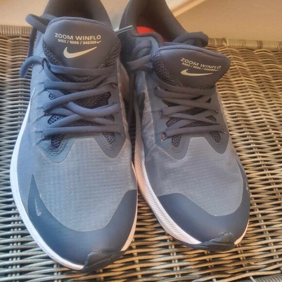 Nike Air Zoom Winflo Running Shoes Sz 8 1/2 Thunder Blue - Picture 9 of 9